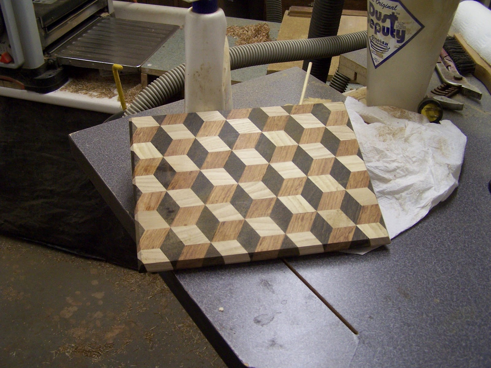 Plans to build 3d Cutting Board Patterns PDF Plans